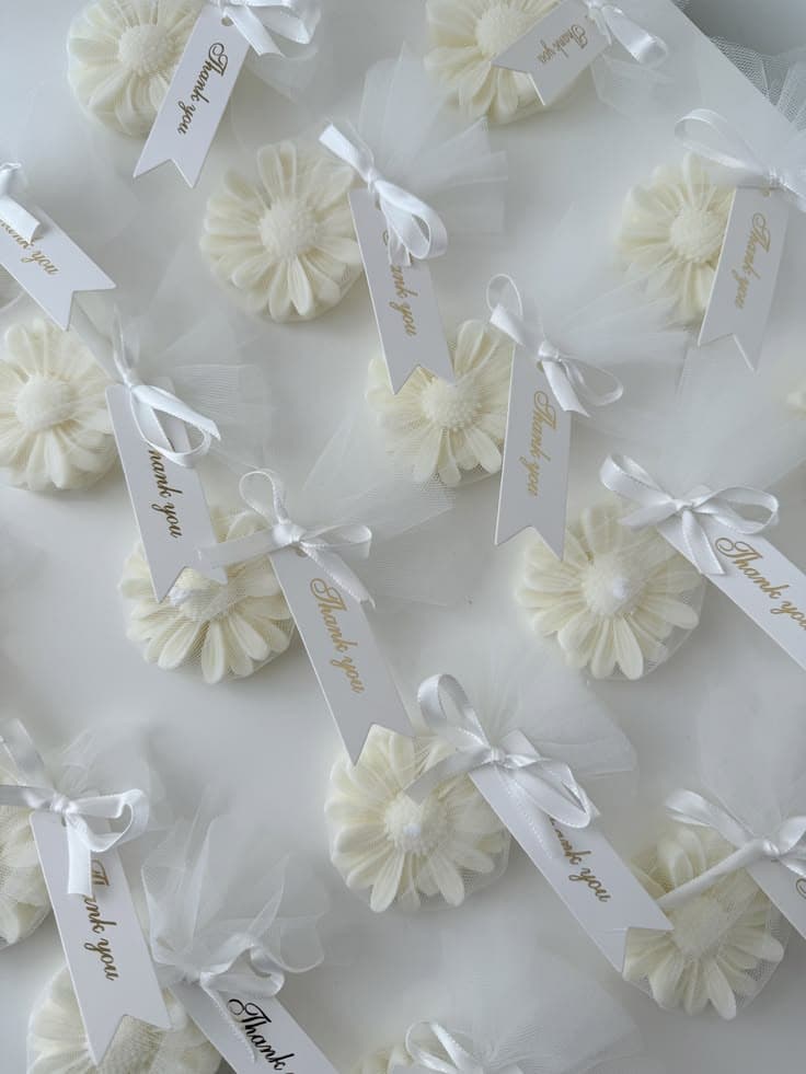 Shaped Soap Favors