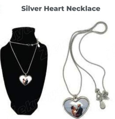 Personalized Shaped Photo Necklace in Lebanon