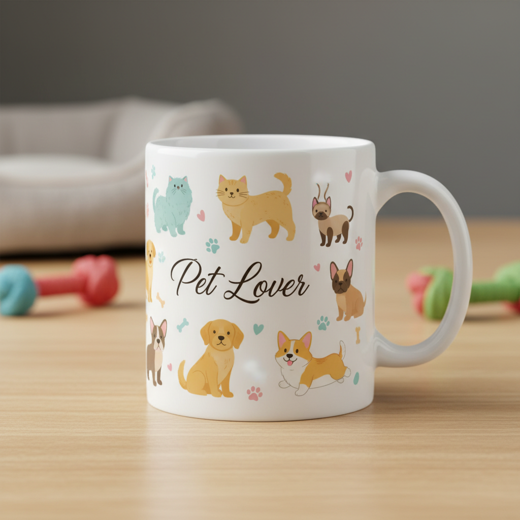 Pet lover mugs