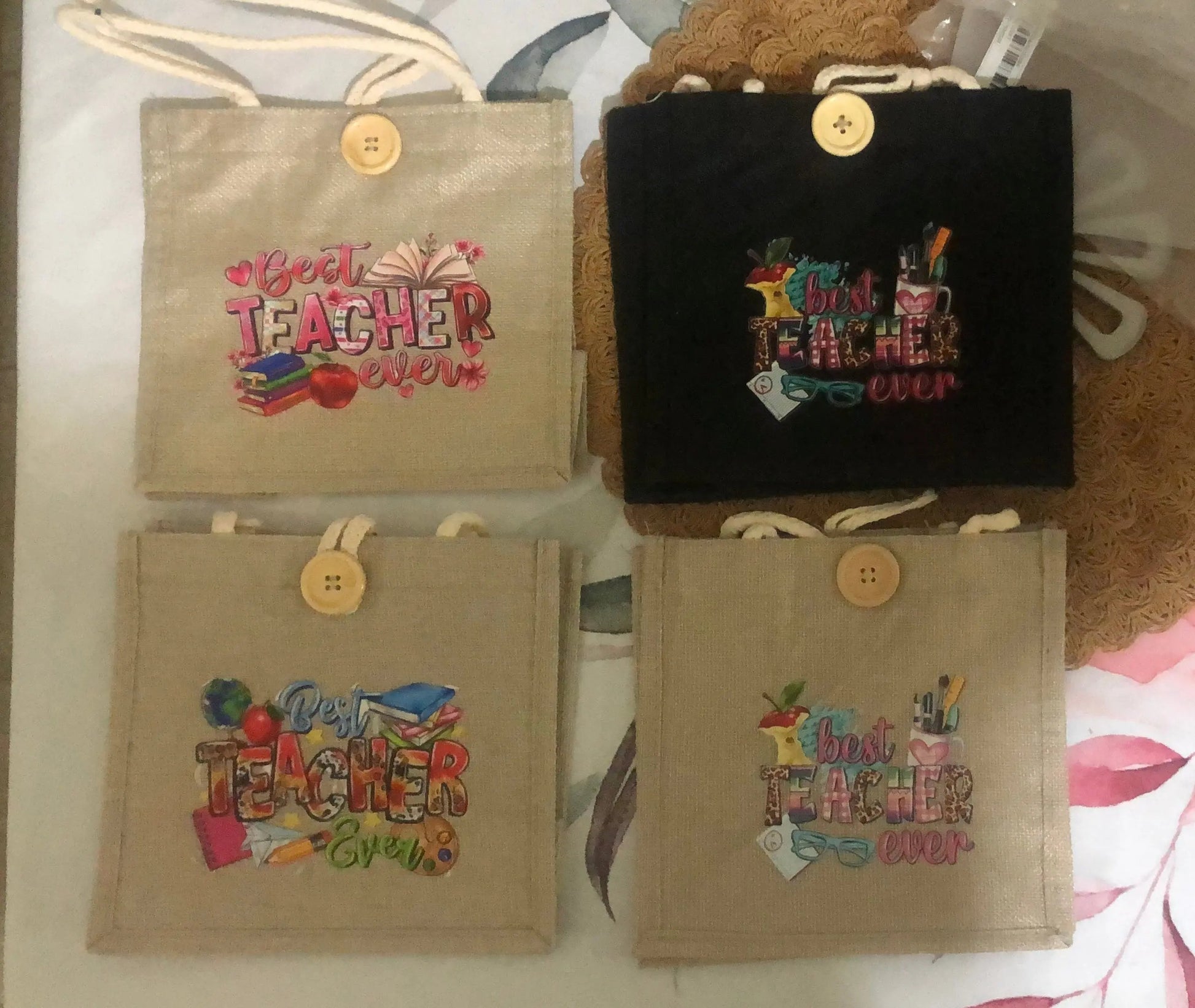 Kobkom By DM resin and bag bundle - personalized gift set with custom accessories