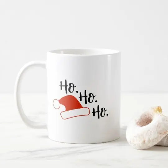 Christmas mug with festive holiday design