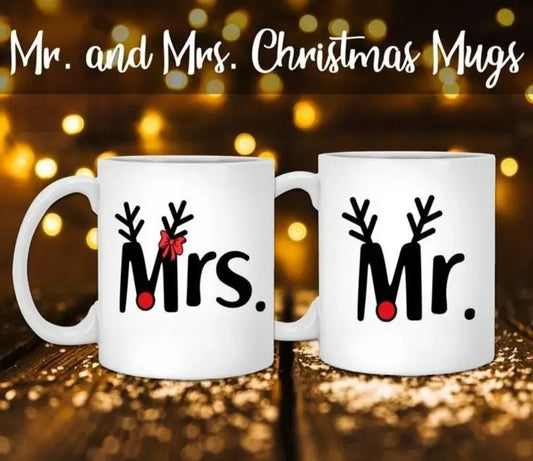 Christmas mug with festive holiday design