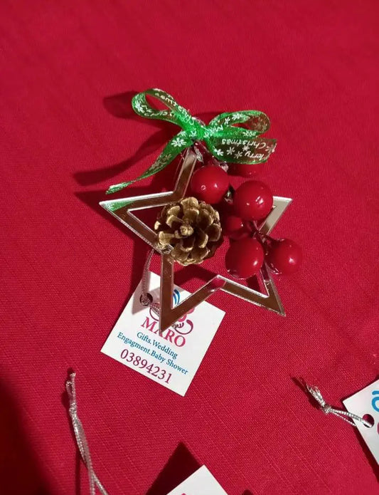 Kobkom By DM Christmas star decoration - elegant holiday décor for festive displays
