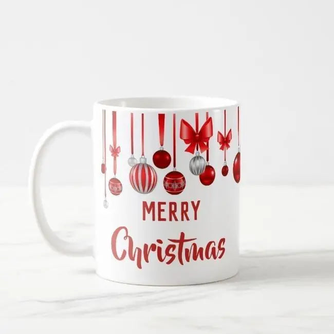 Christmas mug with festive holiday design