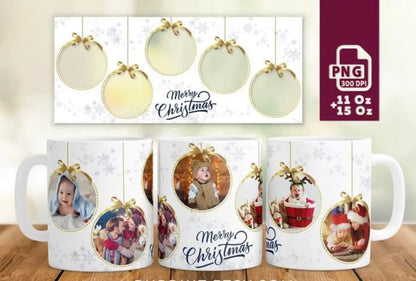 Christmas mug with festive holiday design