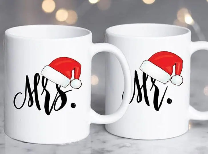 Christmas mug with festive holiday design