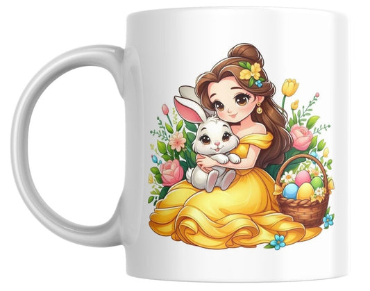 Easter Princess Bunny Mug Kobkom by DM