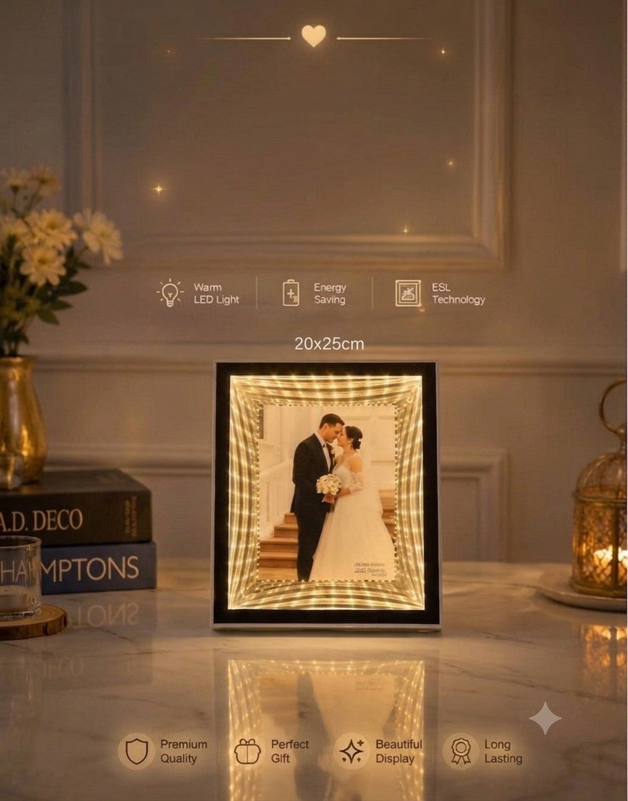 Decorative LED photo frame 