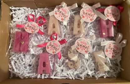Letter Soap Customized