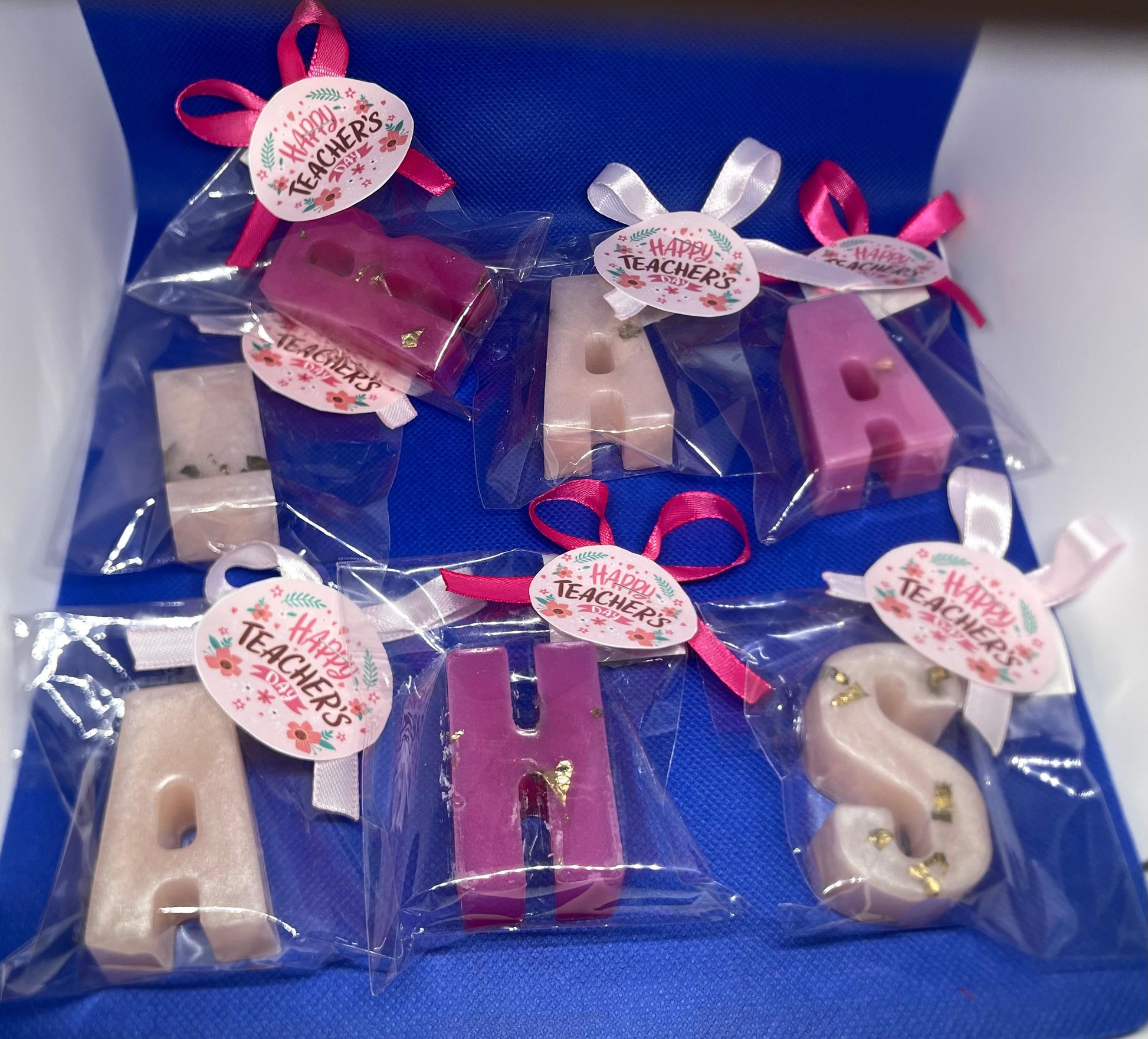 Letter Soap Customized
