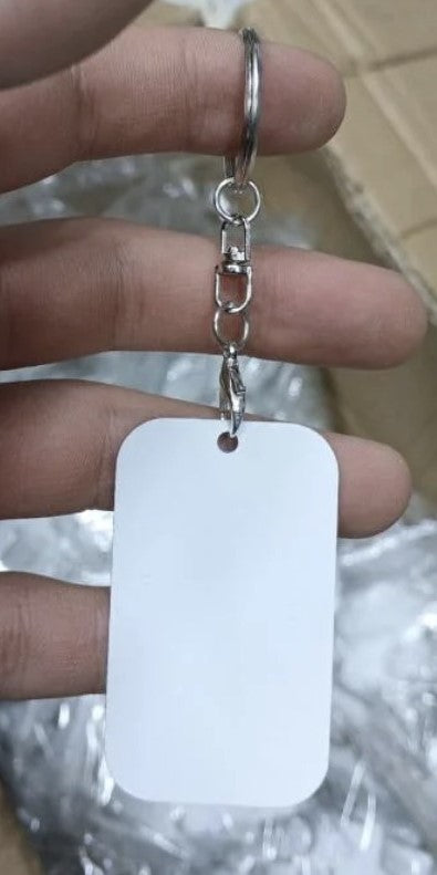 Personalized Double-Sided Metal Keychain