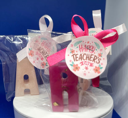 Letter Soap Customized