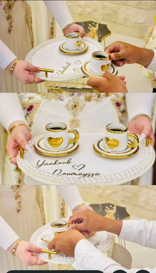 Customized Tray for Wedding or Engagement 