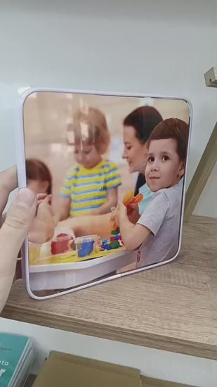 aluminium and wood sublimation frame 